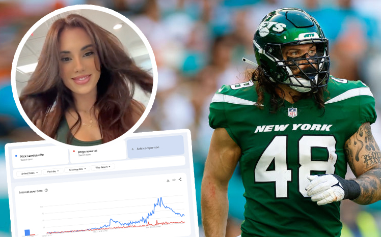 Jets FB Nick Bawden s Wife Alexis Gets The Internet s Attention