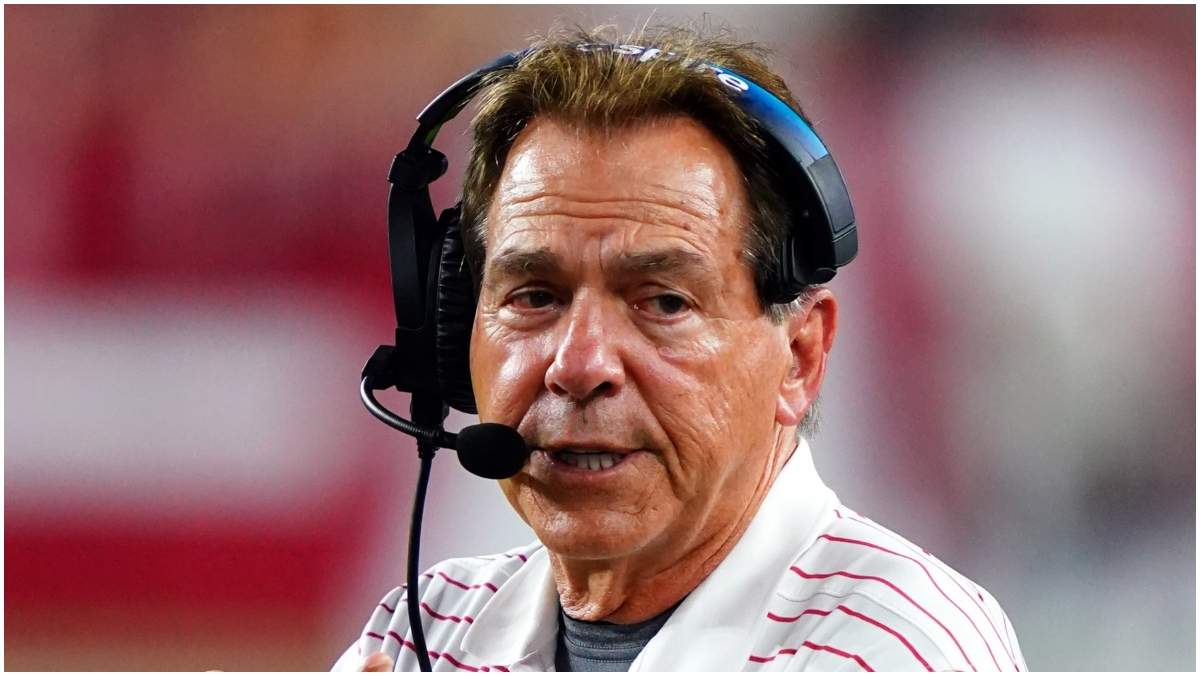 Nick Saban Address Retirement Rumors In Strange Fashion - Outkick | OutKick