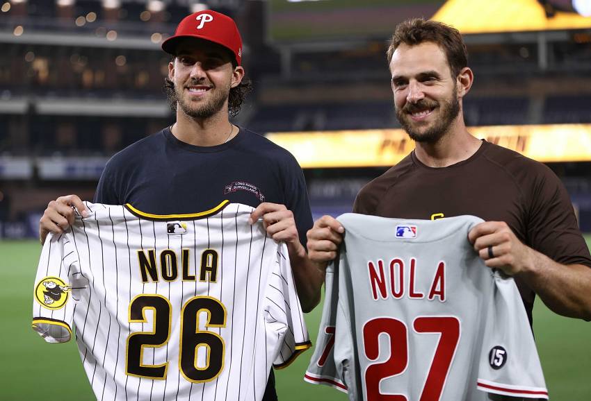 Brothers Austin & Aaron Nola Face Each Other In Historical NLCS | OutKick