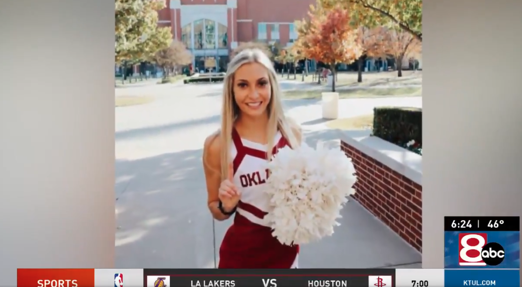 Oklahoma Cheerleader Taylor Reimer Makes Her Midget Car Chili Bowl Debut  Tonight | OutKick