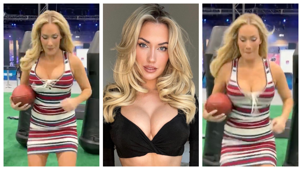 Paige Spiranac Drops New Video, Shows Off Football Skills - outkick |  OutKick