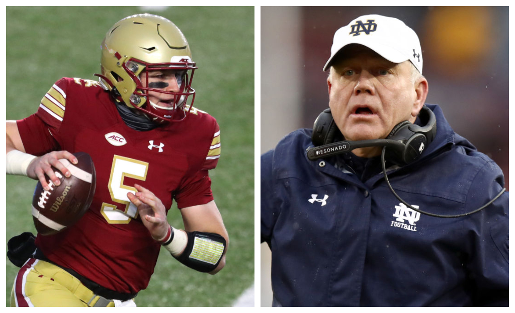 Phil Jurkovec Says Brian Kelly Lied To His Family outkick