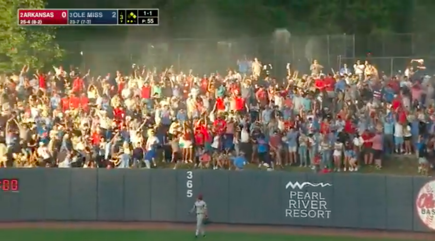 Ole Miss Baseball — With a Packed House — Goes Absolutely Wild