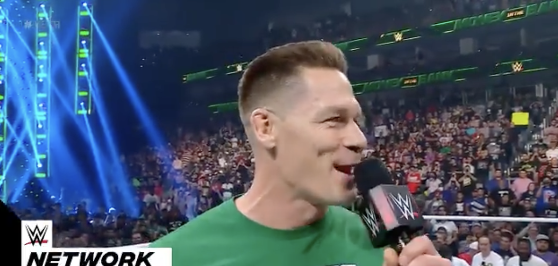 John Cena makes a huge debut against Kurt Angle - YouTube