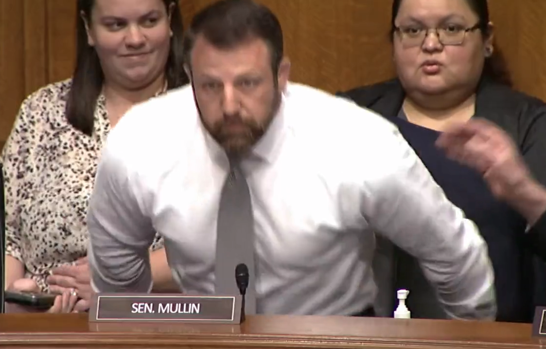 Senator Mullin Challenges Teamster Leader To Fight During Committee ...