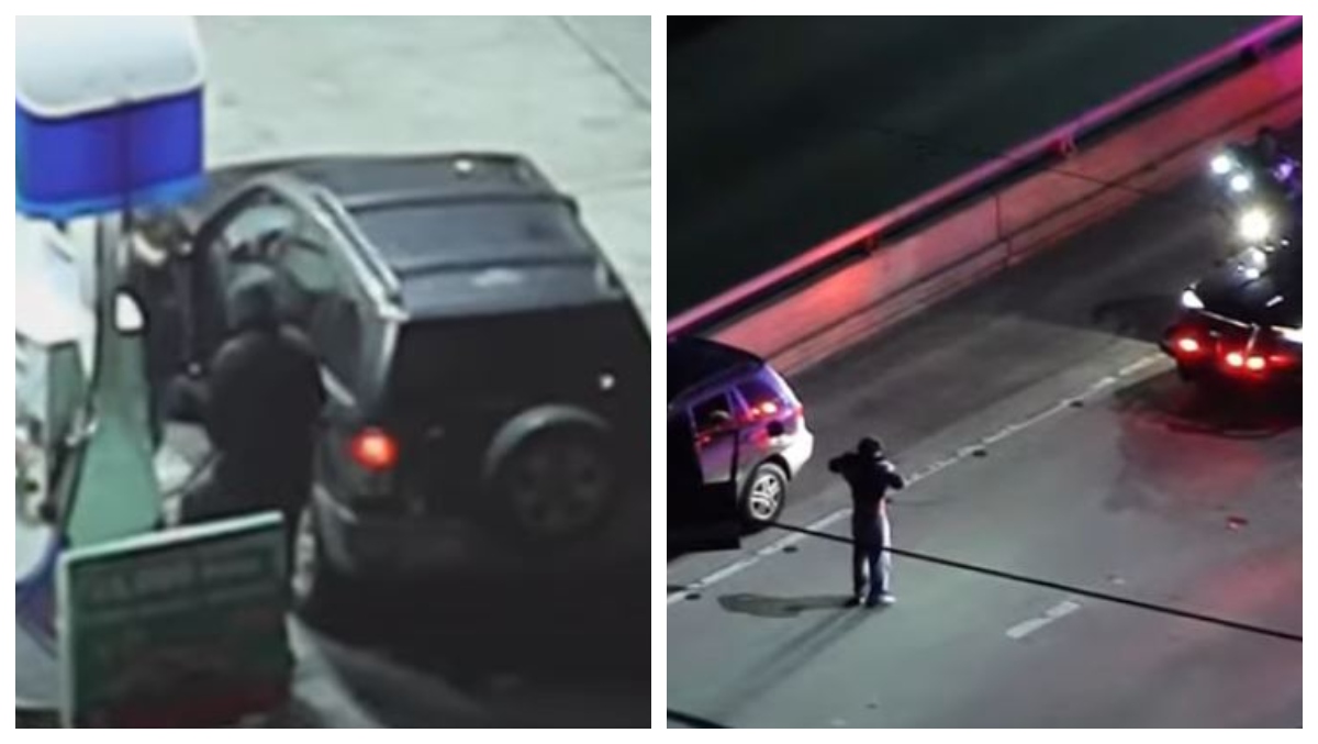 Suspected Drunk Driver Stops For Gas In The Middle Of Police Chase ...