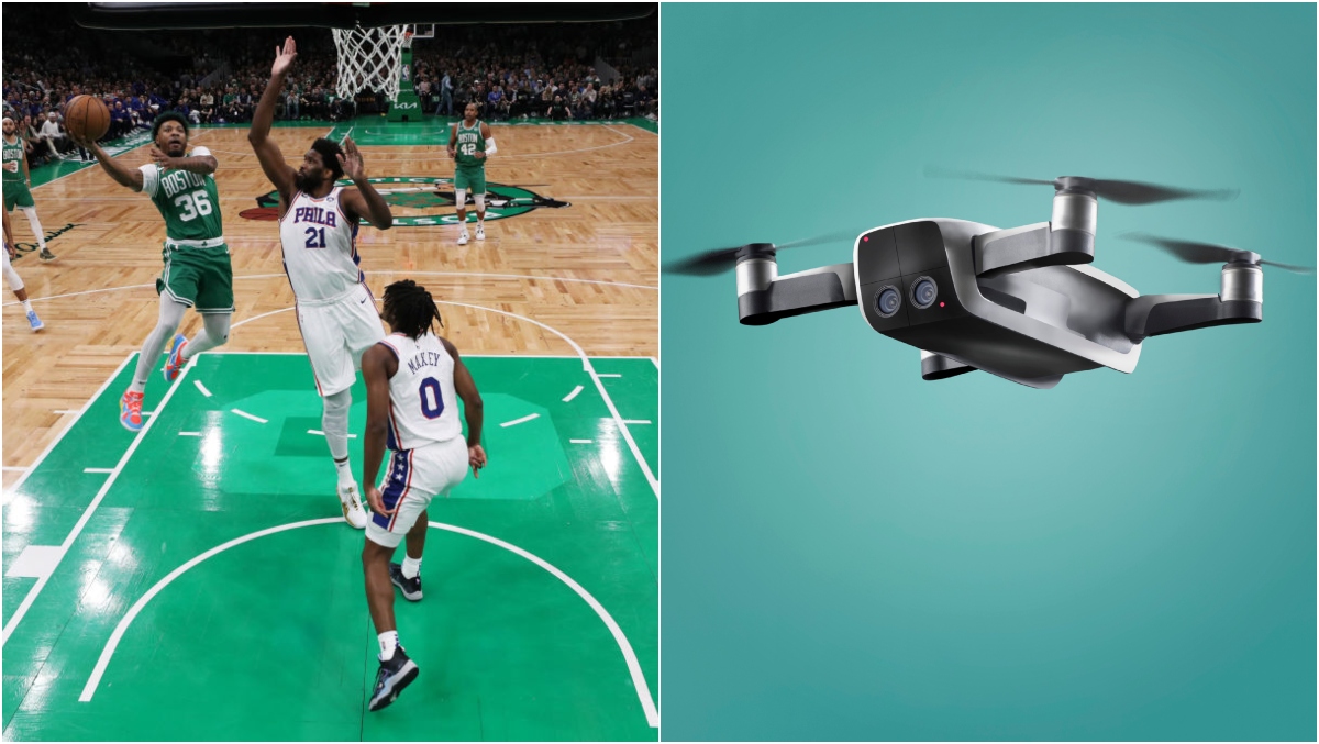 TNT's NBA Drone Camera Debut Was A Disaster OutKick