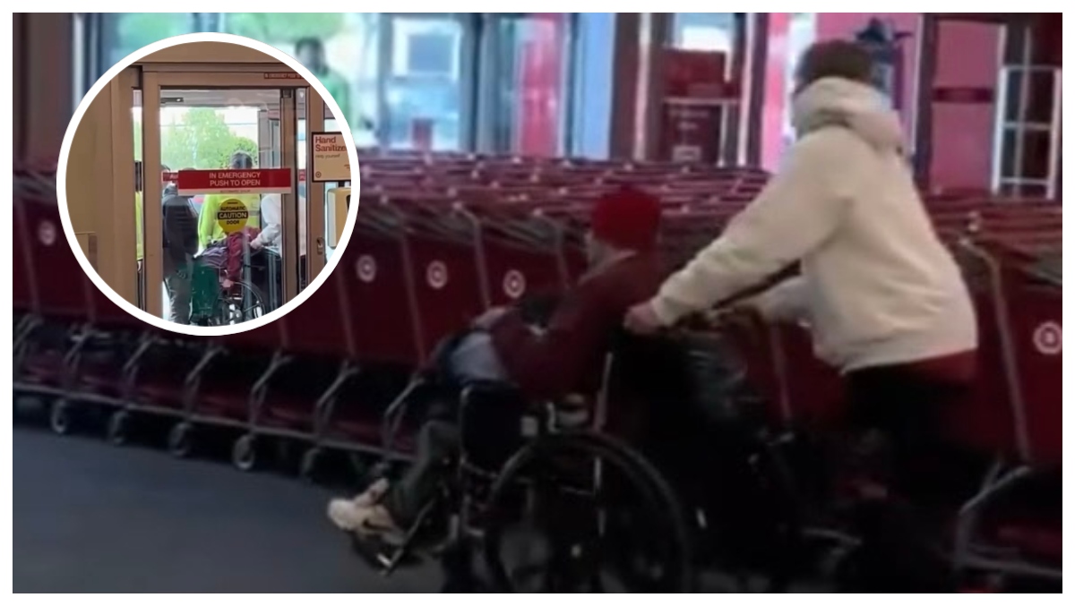 Target Thieves Use Wheelchair To Blow Past Blockade In California Store OutKick