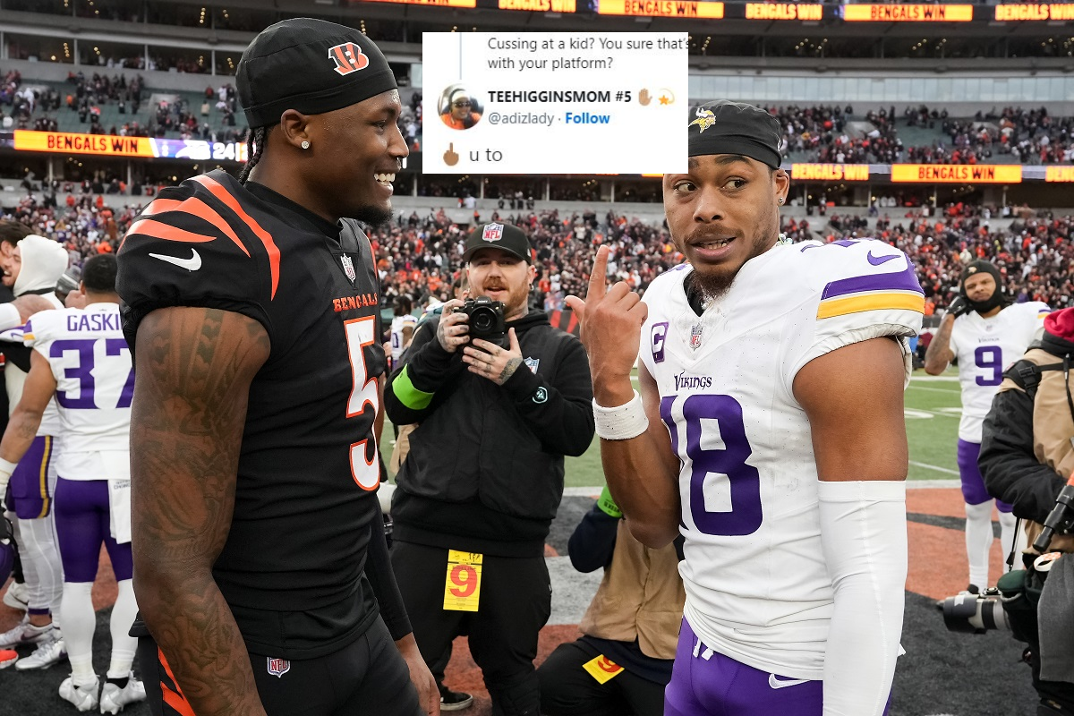 Tee Higgins&rsquo; Mom Savagely Roasts The Bengals Wide Receiver&rsquo;s Haters On