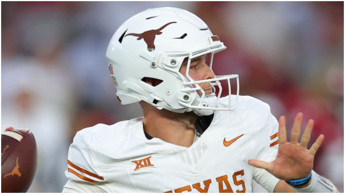 Texas Fan Celebrates Alabama Win By Smashing Head Against Player's Pads ...