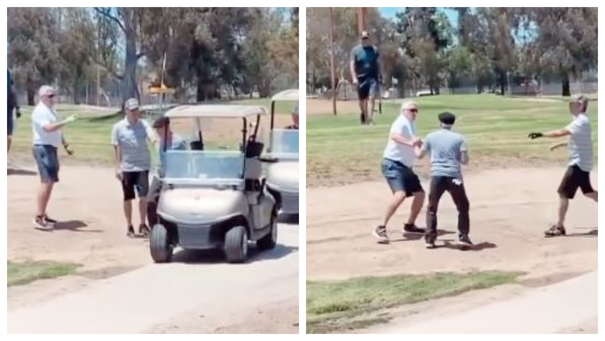 Two Golfers Swing At Each Other During Memorial Day Fight On The Course ...