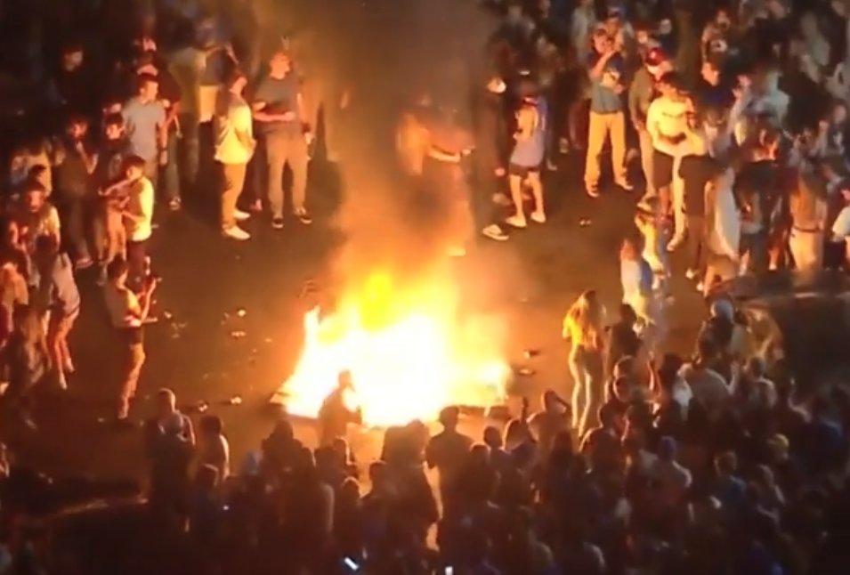 UCLA Fans Went All West Virginia On Couches After Beating Michiga