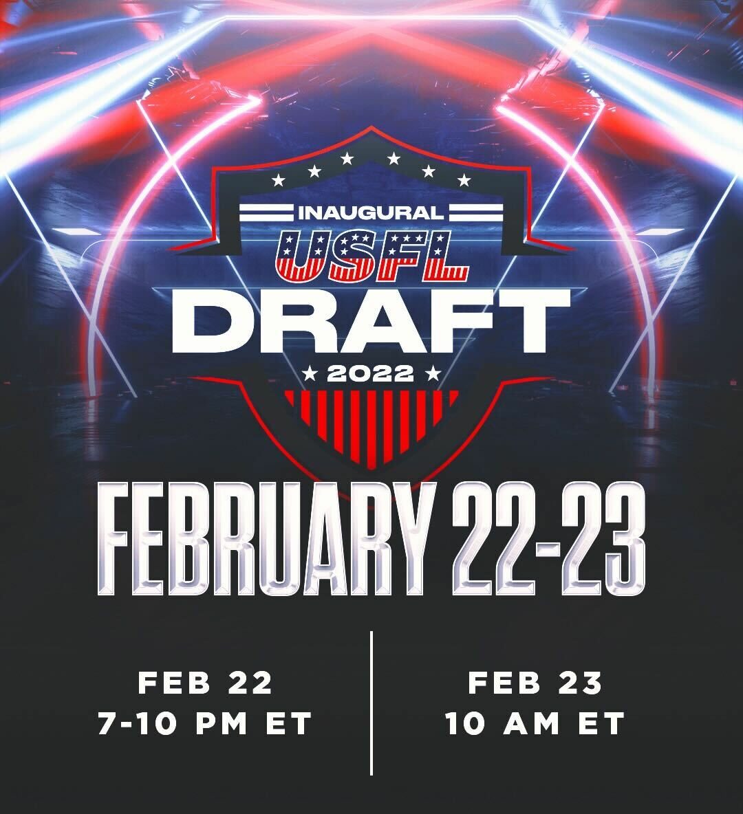 USFL Announces Details For Inaugural TwoDay Draft