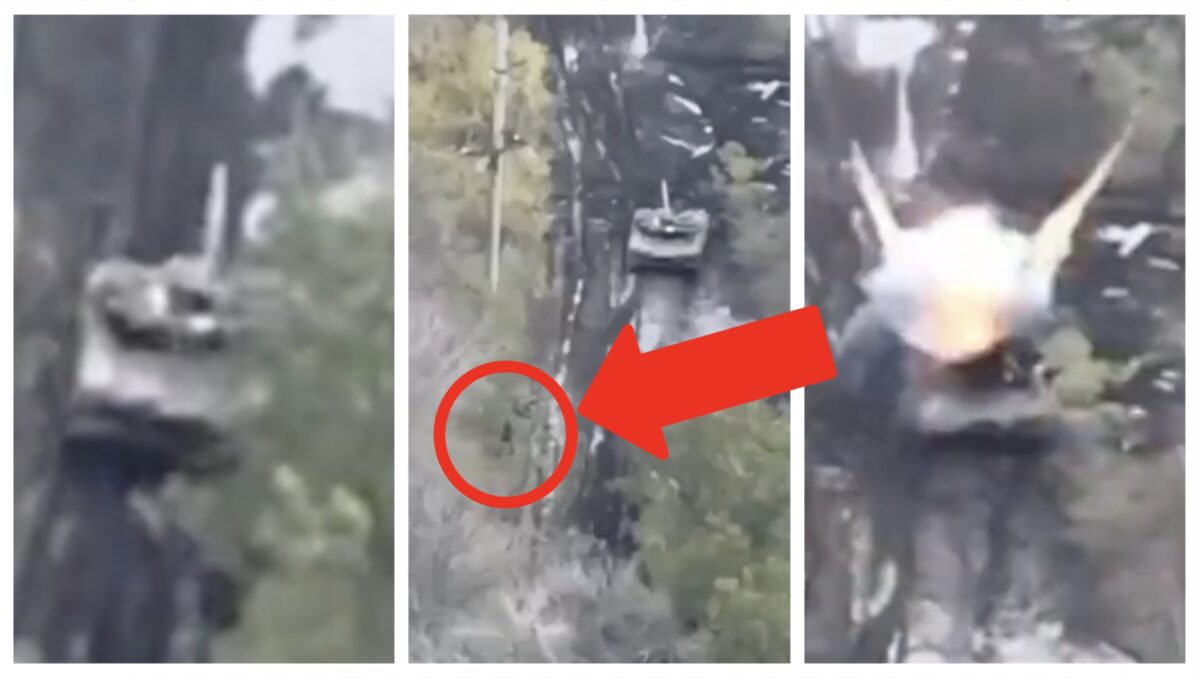 VIDEO: Ukrainian Paratrooper Obliterates Russian Tank - outkick | OutKick