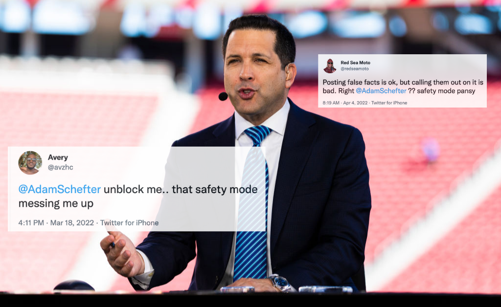ESPN's Adam Schefter Didn't Turn On 'Safety Mode' After Criticism