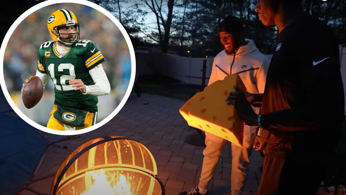 Sauce Gardner Burns Cheesehead, Begs Aaron Rodgers To Play For Jets ...