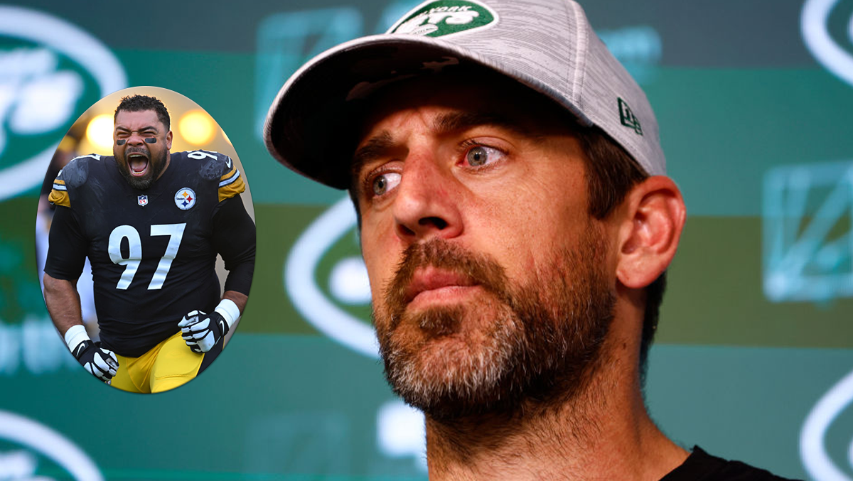 Steelers DT Cam Heyward Clowns Aaron Rodgers' Jacked Workout Photo ...