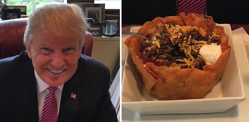 Donald Trumps Incredible Taco Bowl Tweet Celebrates Its 6th Birthday Outkick 9755