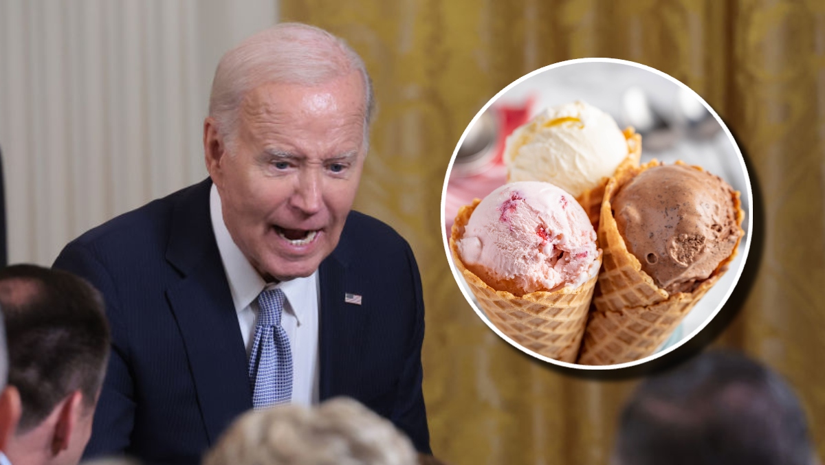 Joe Biden Can't Stop Being Creepy And Talking About Ice Cream | OutKick