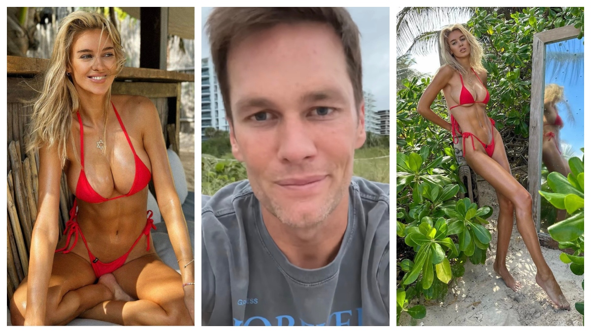 Tom Brady Fan Veronika Rajek Has Retirement Warning From The Beach | OutKick