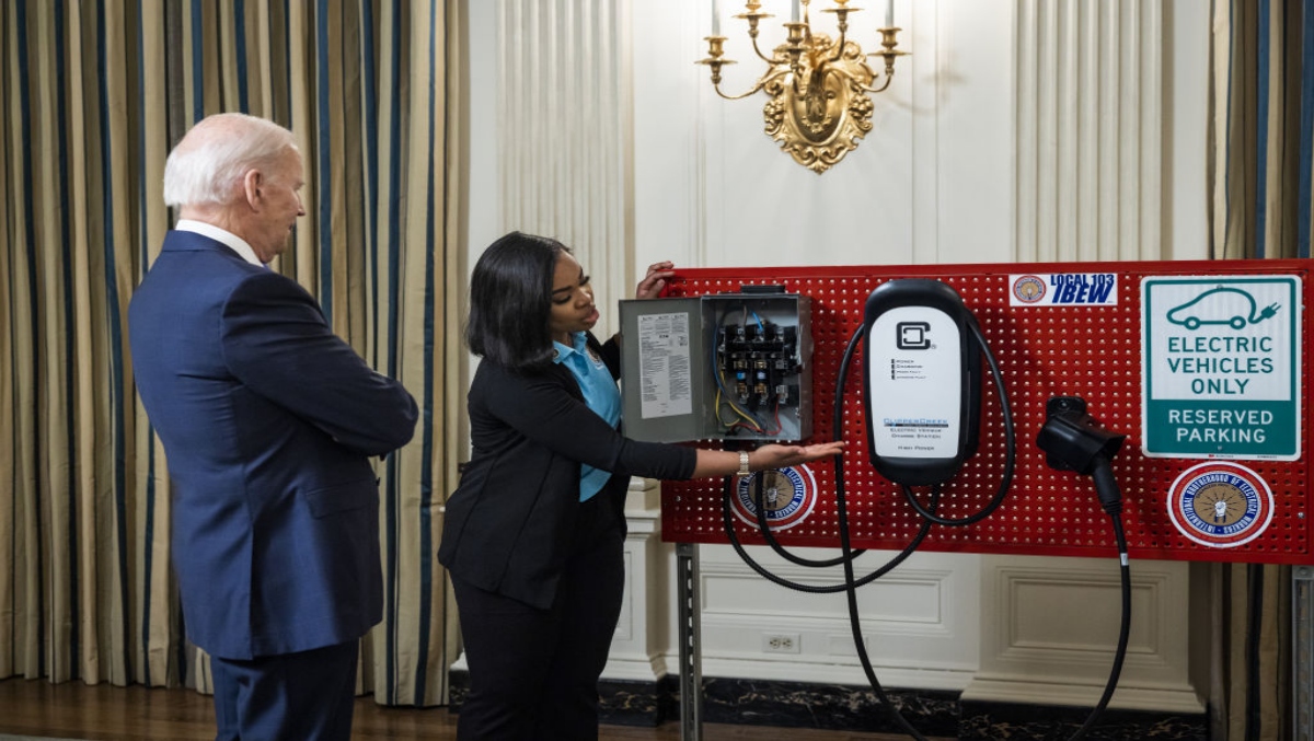 We Gave Biden Billions For Electric Vehicle Charging Stations And