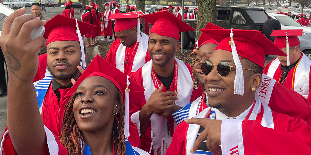 Chris Paul Graduates HBCU In Custom Jordans, Gifts 2,500 To Students