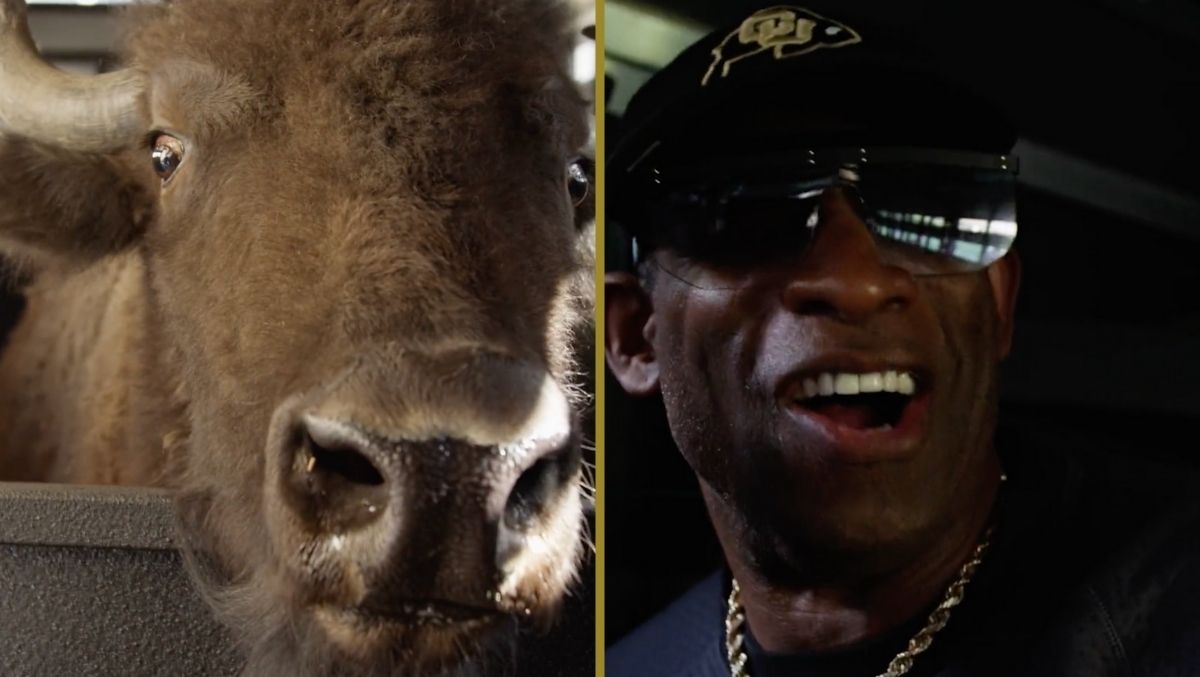 Coach Deion Sanders Faces Greatest Fear, Meets Colorado's Ralphie The ...