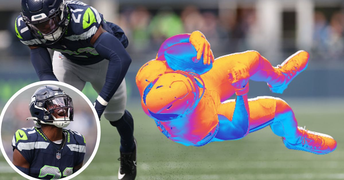 Ouch! Seahawks CB Devon Witherspoon Destroys Rondale Moore With Big Hit