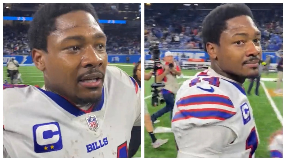 Stefon Diggs Emphatically Lets World Know 'I'm HIM!' After Bills Rally