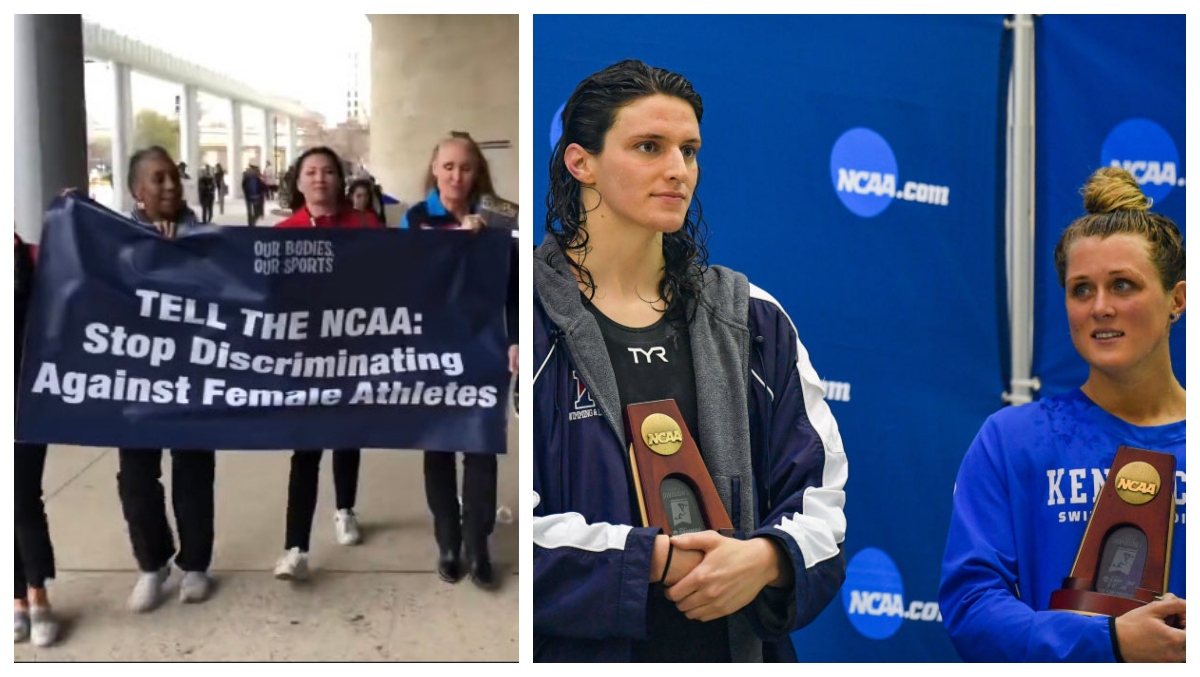 Female College Athletes Threaten Legal Action Over Transgender Po 2403