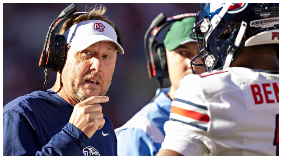 As Liberty Beats Arkansas, Fans Call For Hugh Freeze To Auburn | OutKick