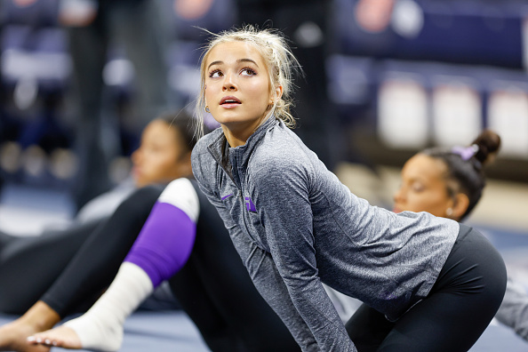 Olivia Dunne Was In The Crowd Monday Cheering On Her LSU Tigers | OutKick