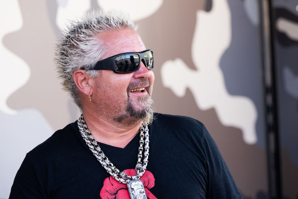 Guy Fieri Shares Very Logical Reason For Famous Backwards Sunglasses