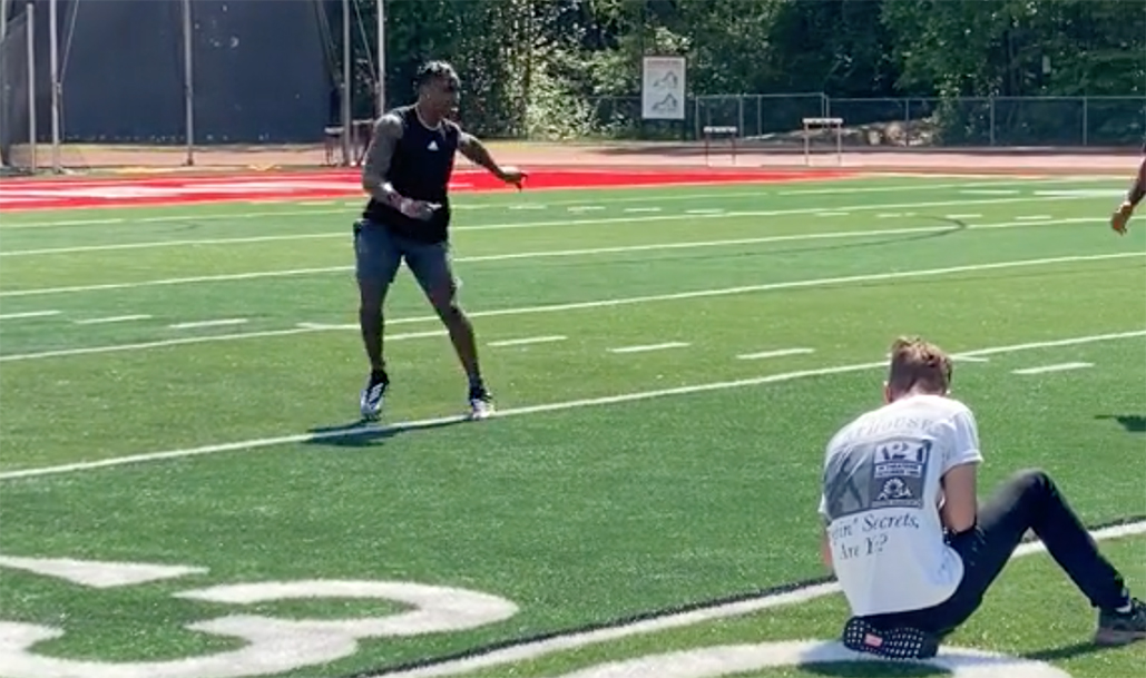 ExNFL WR Henry Ruggs Appears To Be Working Out In Ankle Monitors OutKick