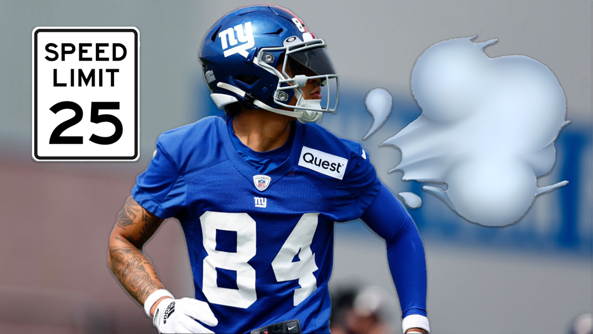 Giants WR Jalin Hyatt Claims He Became Fastest NFL Player Of AllTime