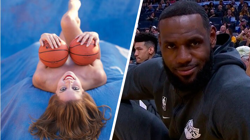 Screenshot of Jeanie Buss appearing to shade LeBron James on Twitter