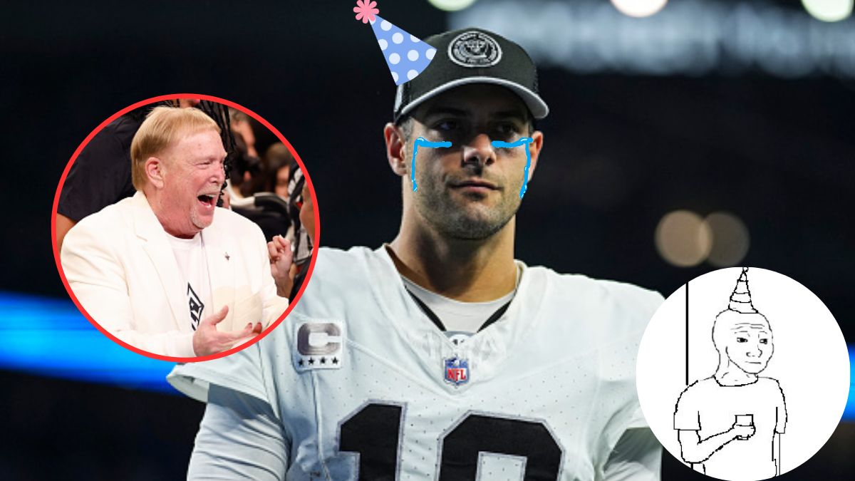Raiders Wish Jimmy Garoppolo A Happy Birthday After Benching Him | OutKick