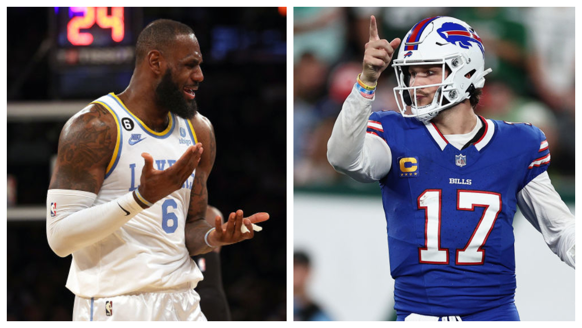 LeBron James Reacts To Buffalo Bills, Josh Allen Using Audible Bearing ...