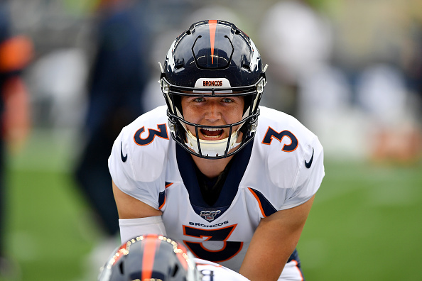 Despite Finishing Second In QB Competition, Drew Lock Remains Confident ...