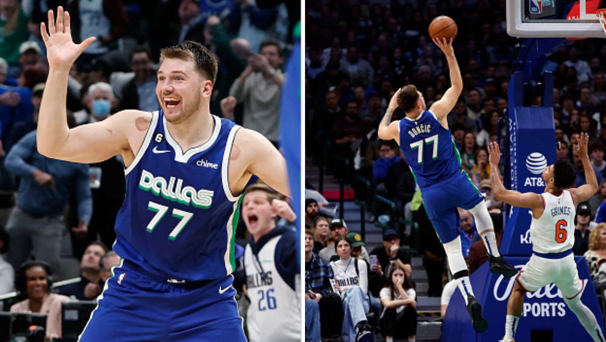 Mavs Star Luka Doncic Records Historic 60 Point 20 Rebound Tripl 6677