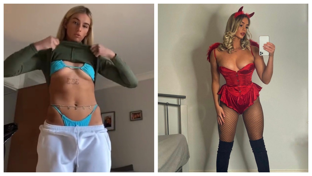 OnlyFans Fighter Wants You To Rate Her Outfit For Mayweather Undercard |  OutKick