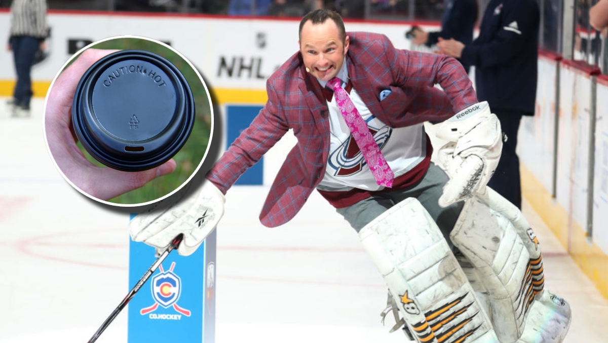 Avalanche Broadcaster Mark Rycroft Accidentally Takes Swig From