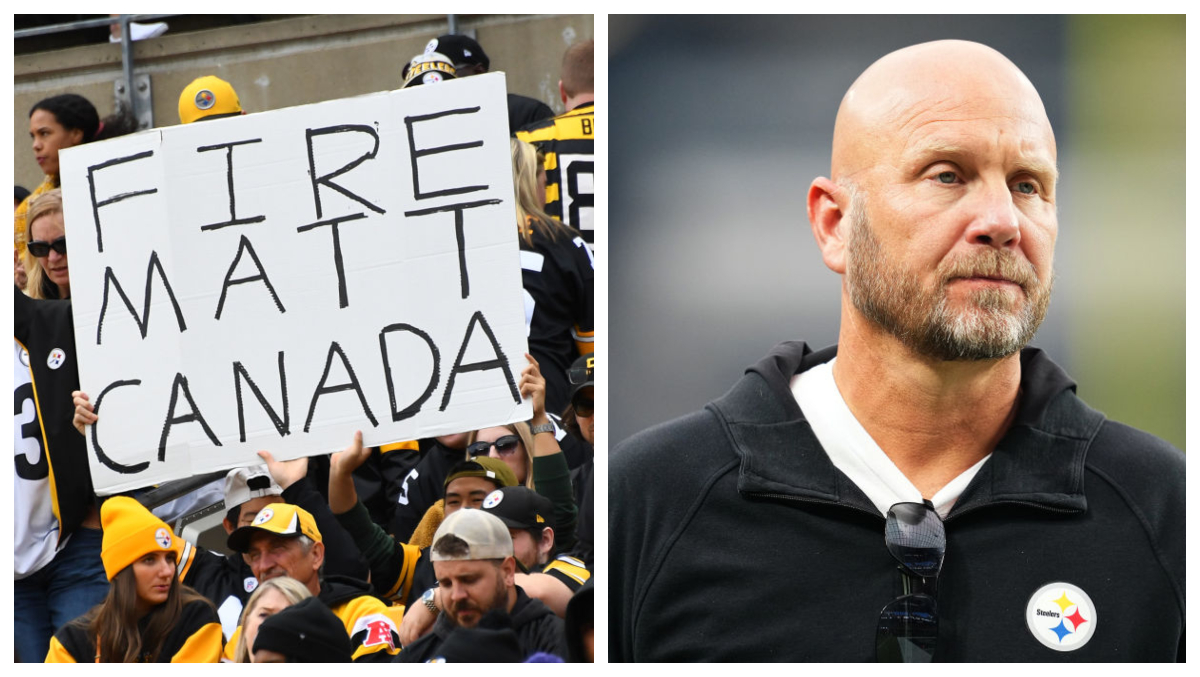 Steelers Fans Celebrate Firing Of Offensive Coordinator Matt Canada ...