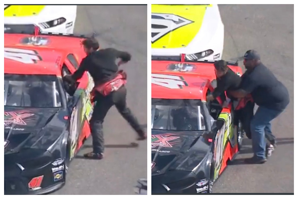 Driver Goes Old School NASCAR Insane, Throws 'Mike Tyson' Punch