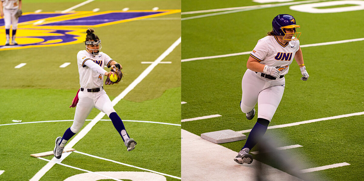 College Softball Team Playing On Indoor Football Field Is Beautifully college-softball-team-playing-on-indoor-football-field-is-beautifully