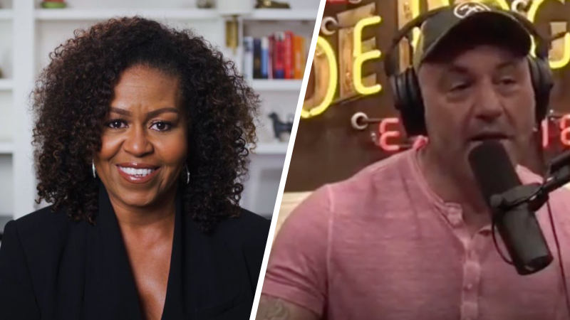 Joe Rogan Predicts Michelle Obama Would Beat Donald Trump Easily In The ...