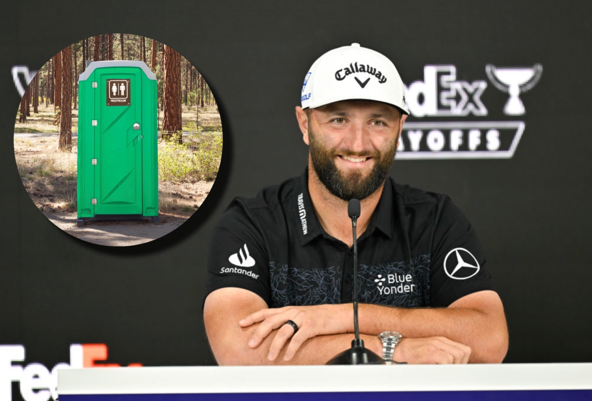 Jon Rahm Just Wants A PortaPotty On Every Hole OutKick