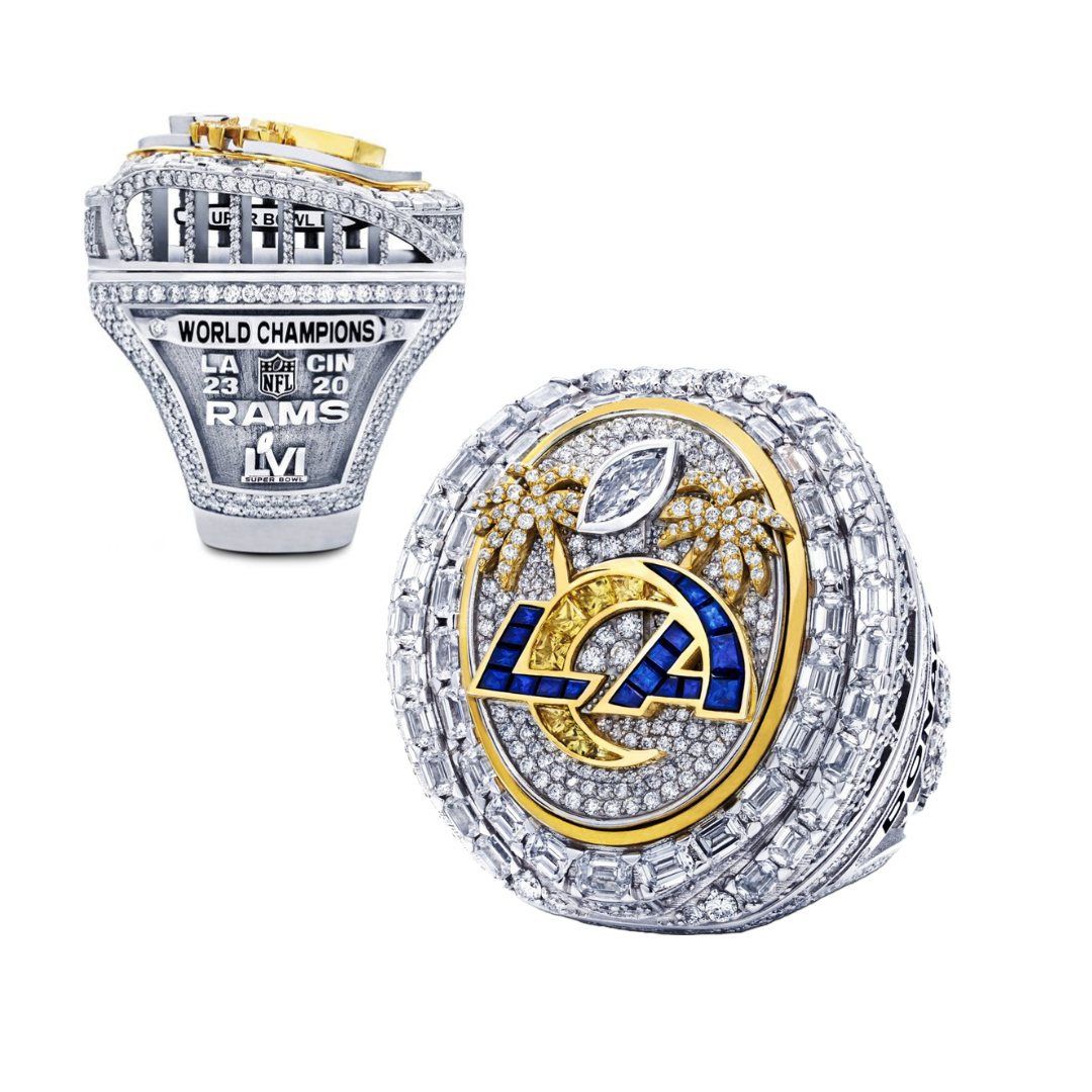 Los Angeles Rams Unveil Super Bowl Rings; Fit with Diamonds, Remo