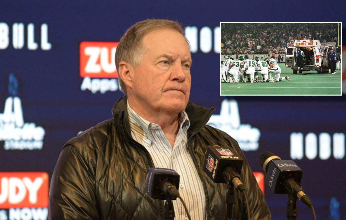 Look: Bill Belichick Recalls Terrifying Moment With Tom Brady   The Spun