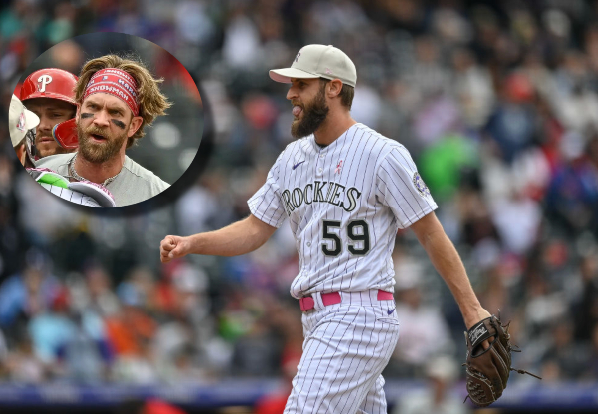 Rockies' Jake Bird Compliments Bryce Harper After BenchClearing Spat